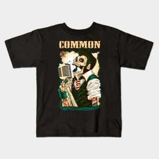 COMMON RAPPER Kids T-Shirt